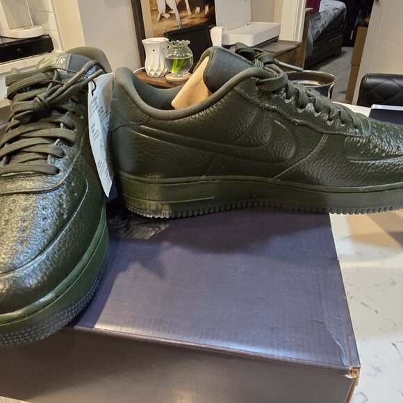 Nike Air Force 1 07 Pro-Tech WP Sequoia Waterproof Men Sz 10.5 Shoes FB8875-301 - Picture 3 of 10